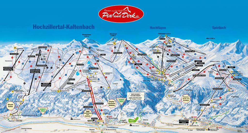 Appartementhaus Kaltenbach-Stumm By Piaunddirk Exteriör bild